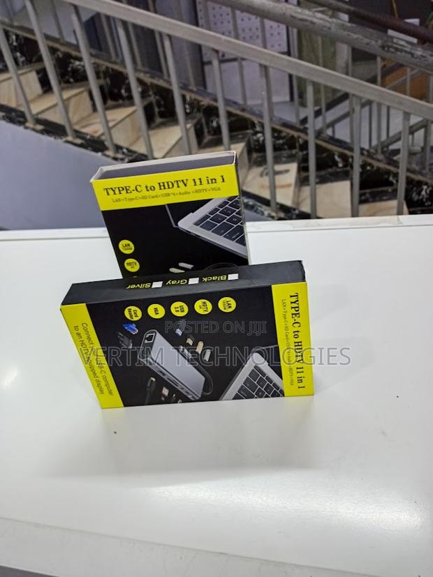 Type C 11in 1 Hub / 11 Port Hub Type C With Lan