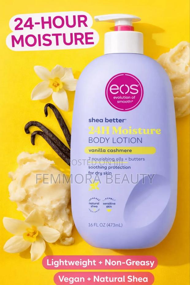 Shear Butter Vanilla Cashmere Body Lotion. - thumbnail 5