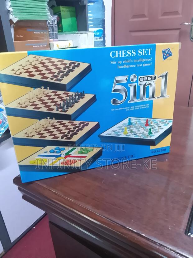 5 In1 Chess Set / High Quality Chess Set - main view