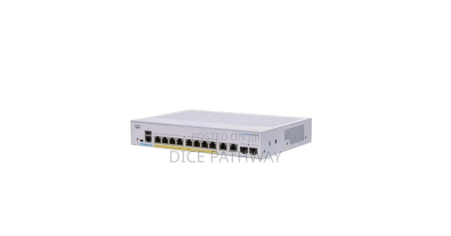 Cisco Cbs350 Switch, 8xpoe+ 67w/2xge Combo/Managed