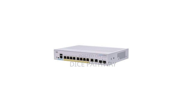 Cisco Cbs350 Switch, 8xpoe+ 67w/2xge Combo/Managed - main view