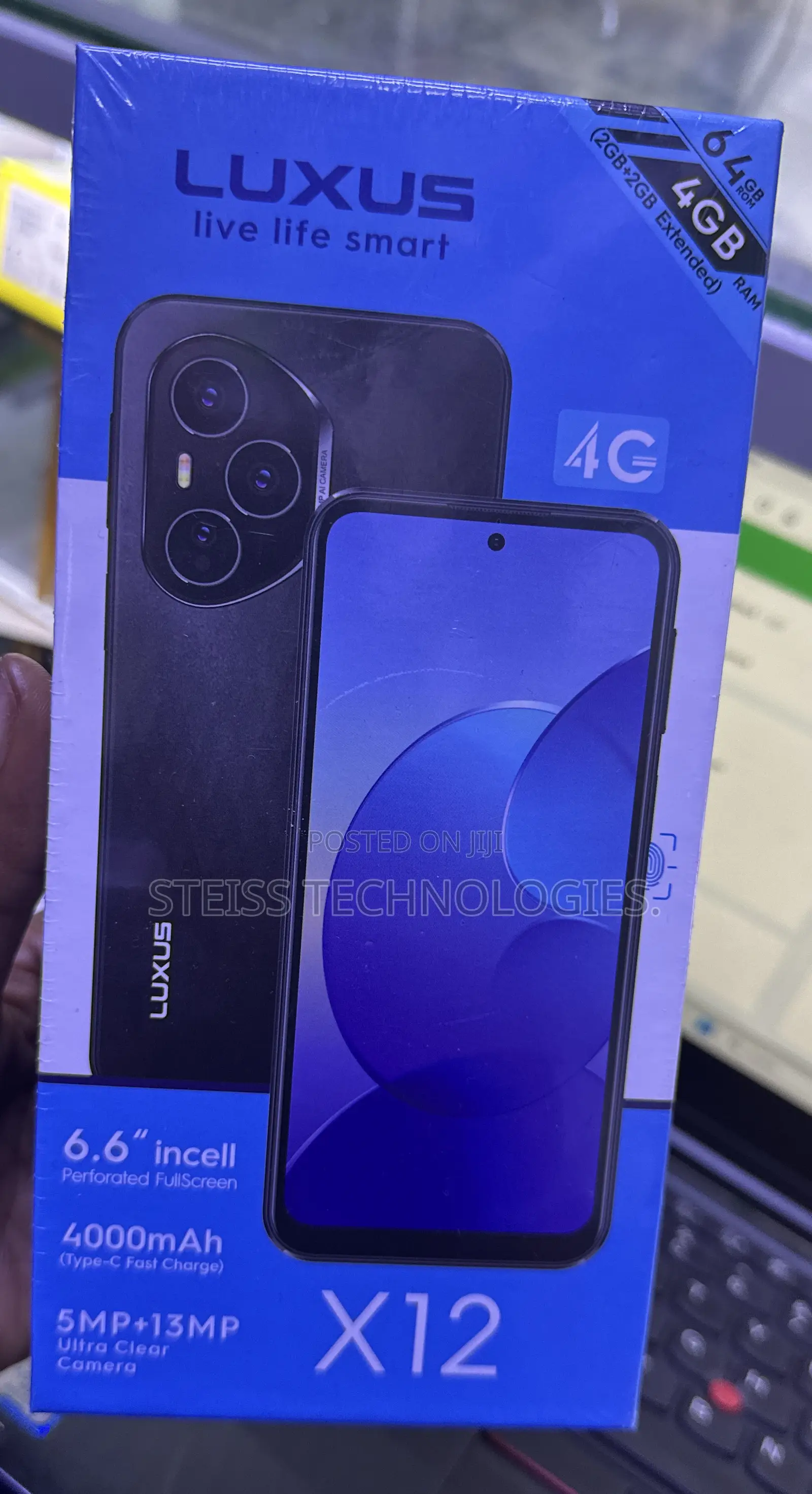 New Mobile Phone 64 GB Black