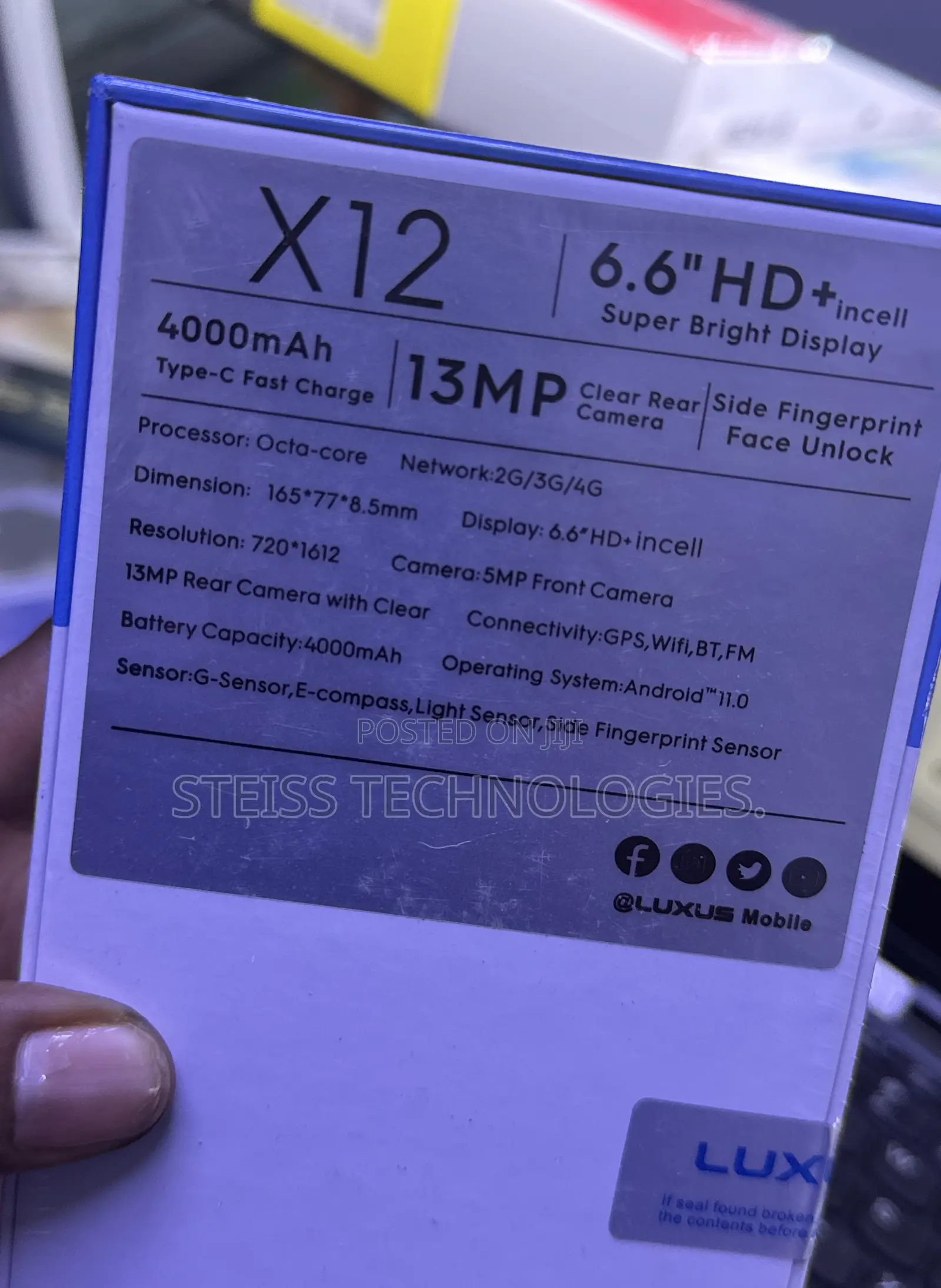 New Mobile Phone 64 GB Black