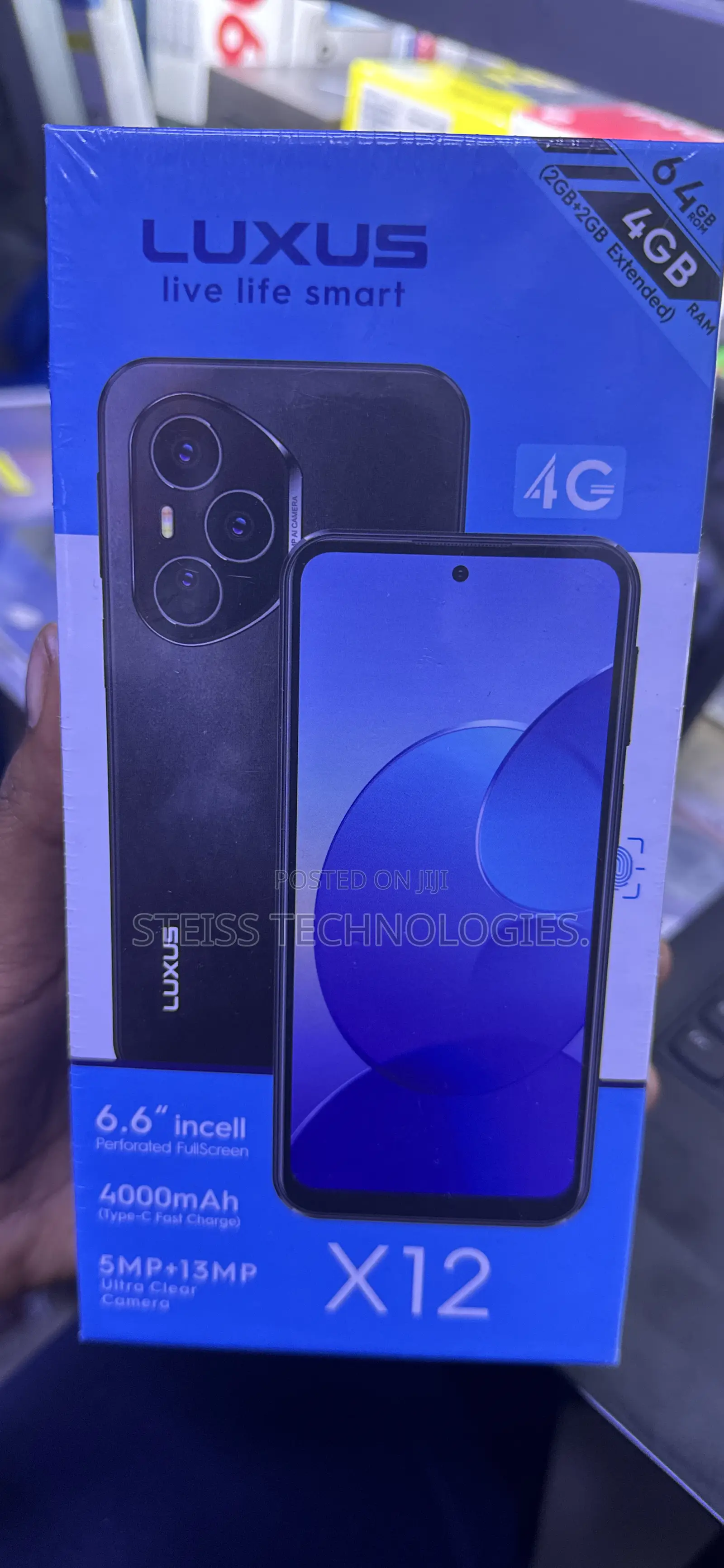 New Mobile Phone 64 GB Black