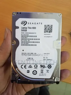 Seagate 500gb Laptop HDD