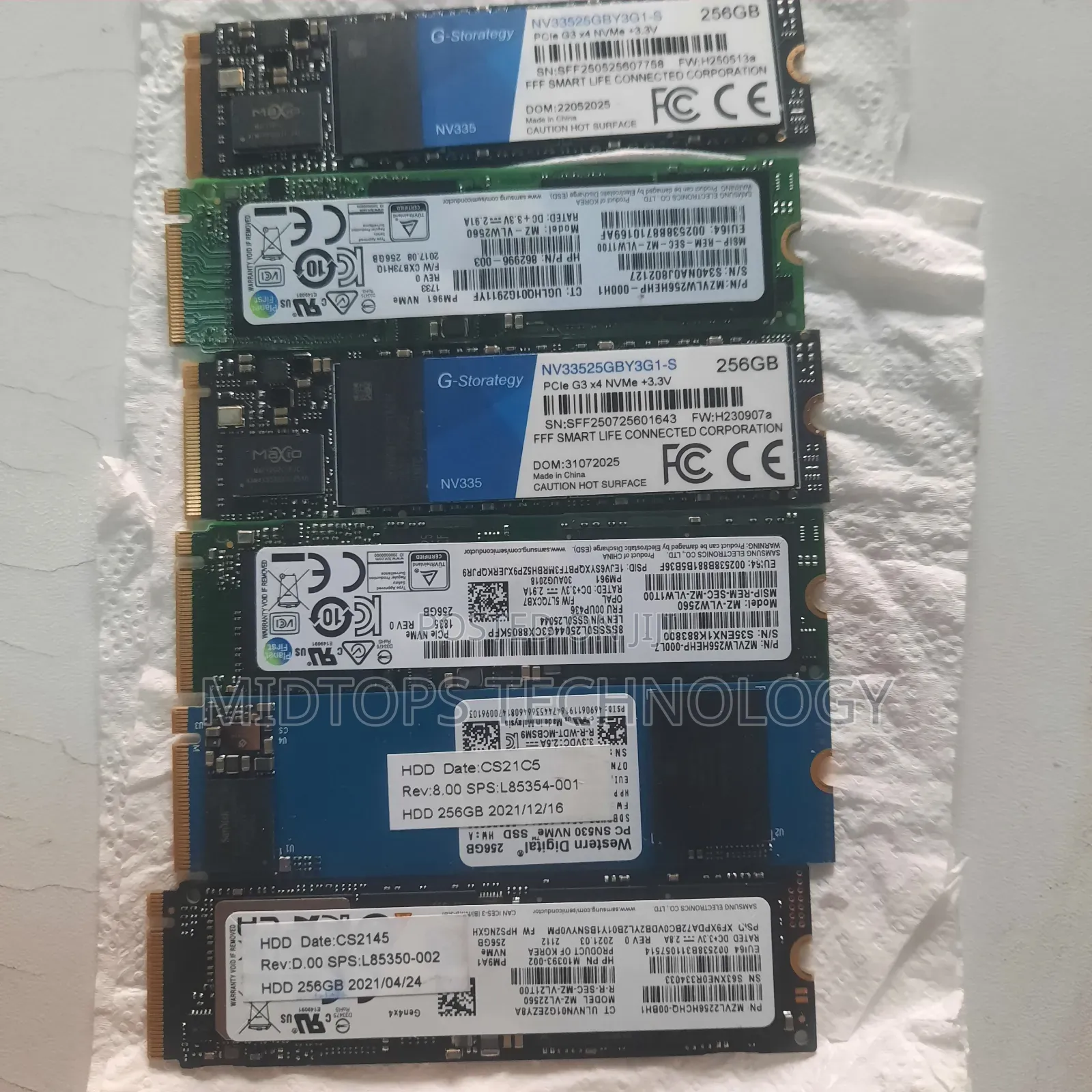 Nvme 256 SSD M2