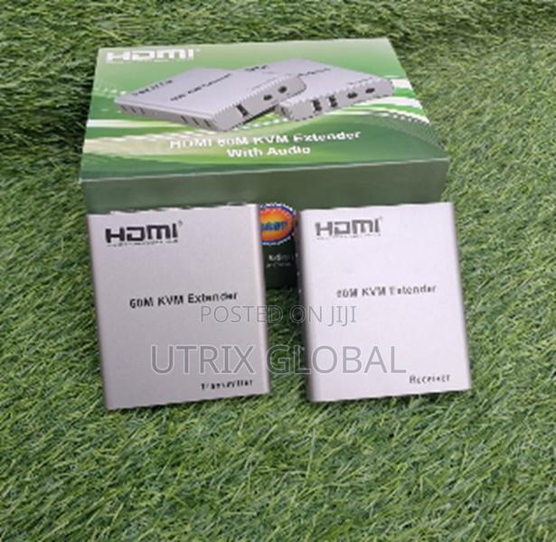Hdmi Kvm Extender Kit 60m With Audio Keyboard Mouse