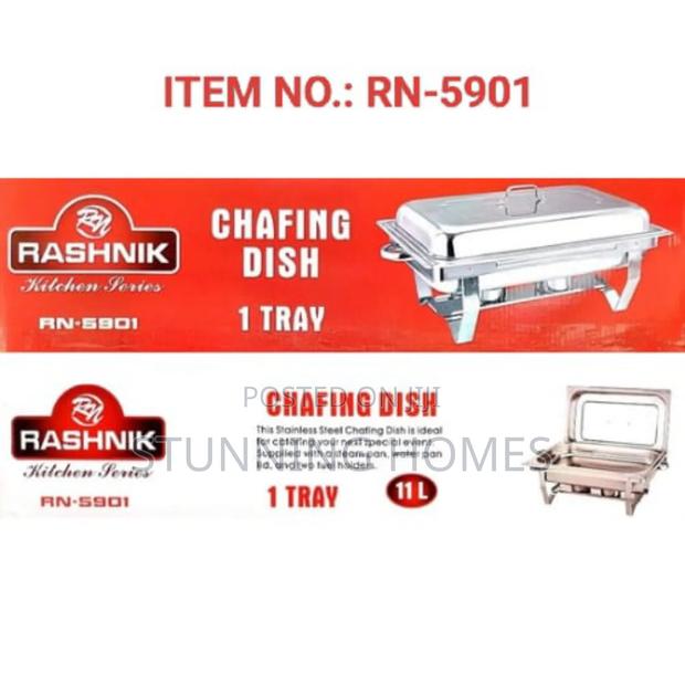 Double and Single Chaffing Dishes - main view