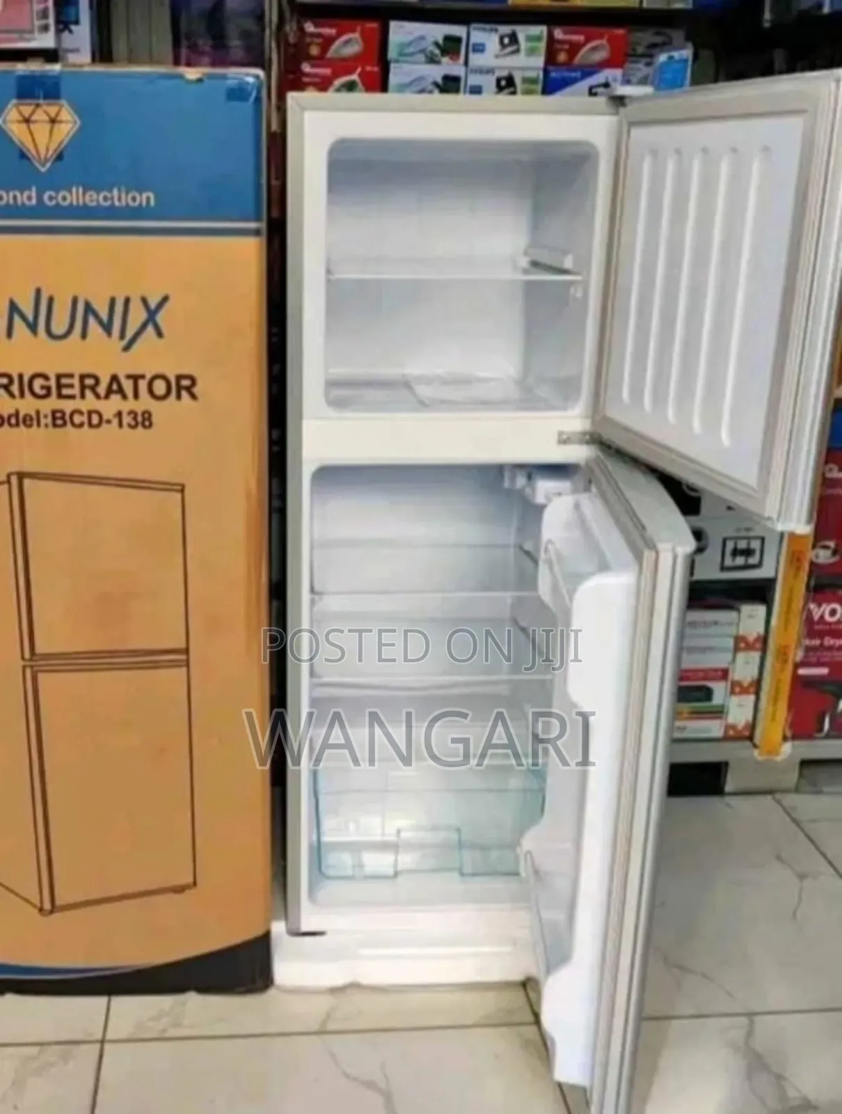 New Model Nunix 138 Litres Double Door Refrigerator
