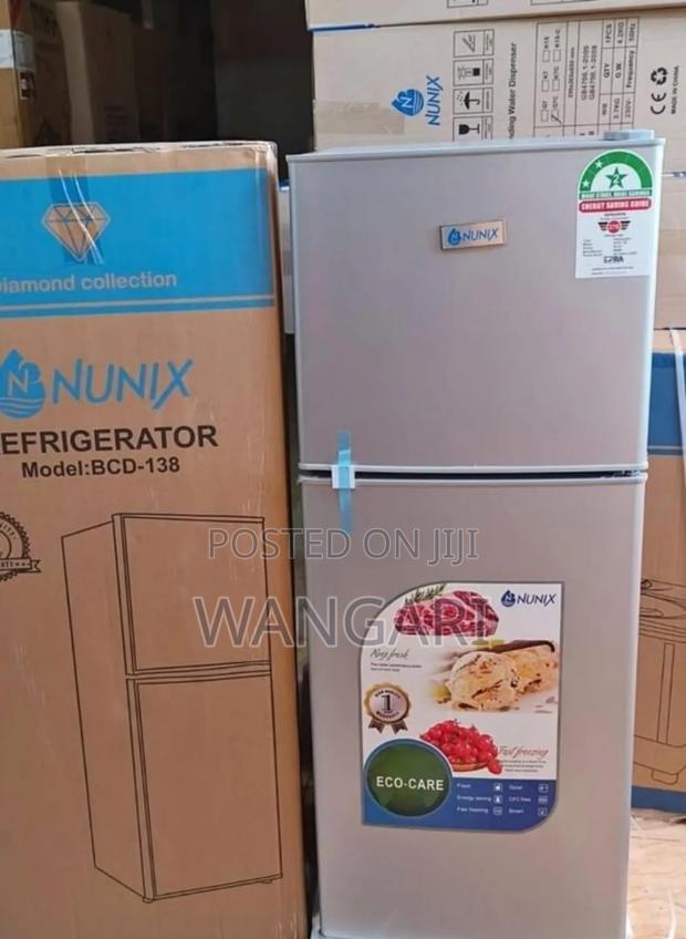2 Star Nunix 138 Litres Double Door Refrigerator