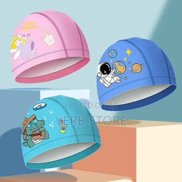 4pcs Swimming Set With Swimming Cap, Googles, Nose Clip And Ear Plugs - thumbnail 2