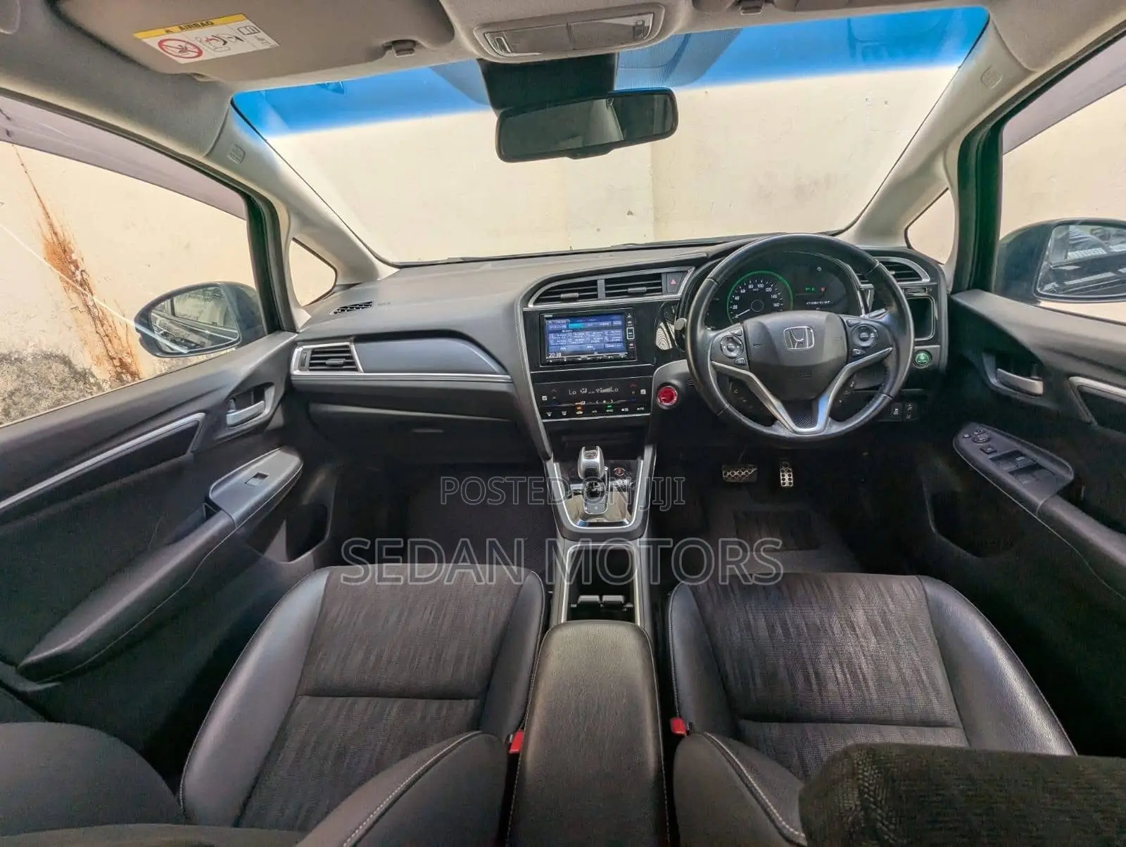Honda Fit Shuttle 2019 Matt Black