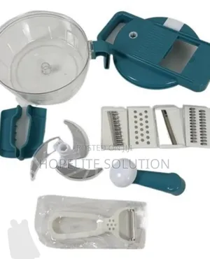 Manual Food Processor Chopper Grater With Peeler
