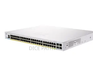 Cisco Cbs350 Switch, 48xpoe+ 370w/4xsfp/Managed