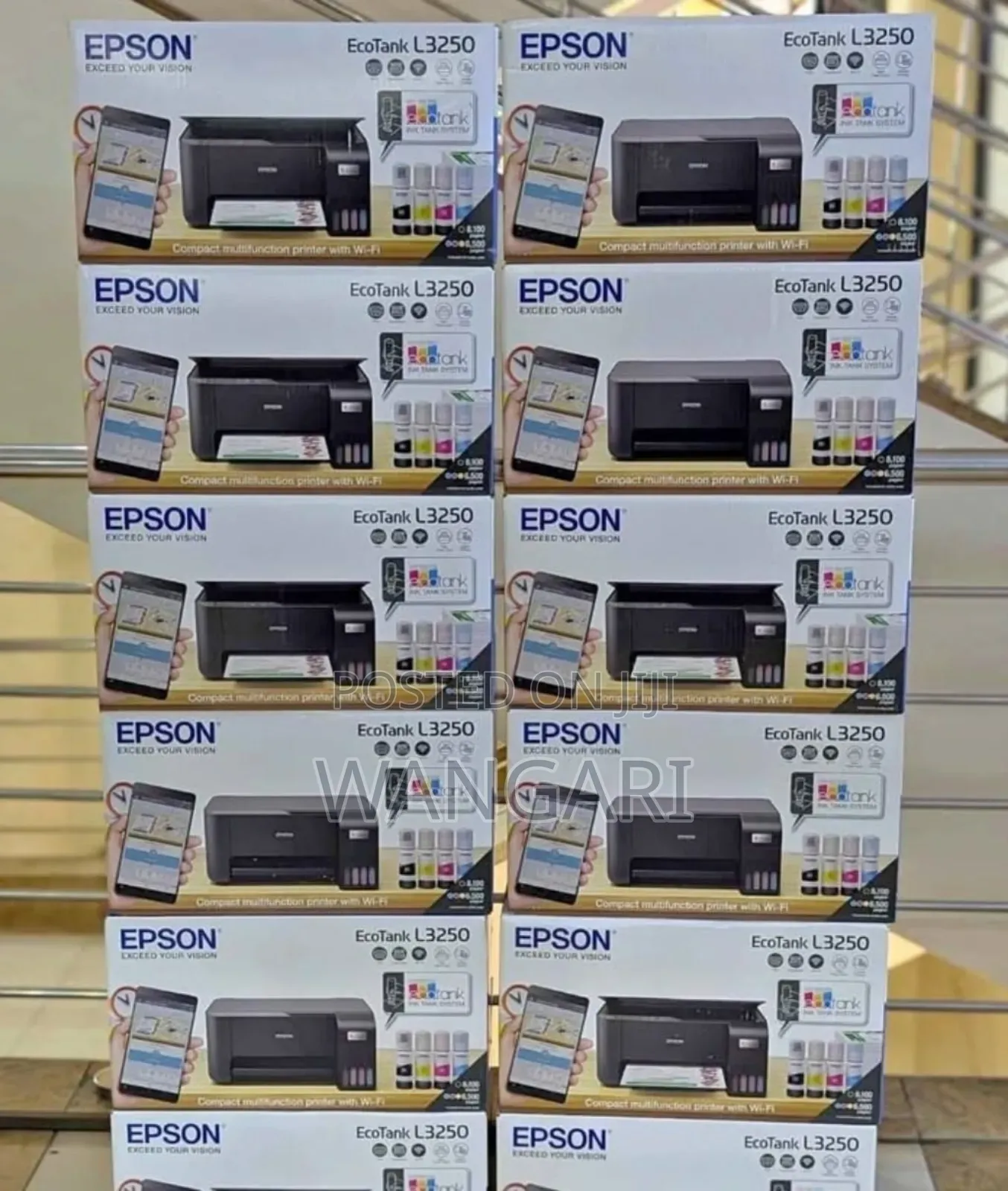 New Model Epson L3250 Printer With Wifi Connectivity