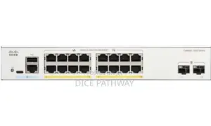 Cisco C1300 Switch, 16x Poe+ 120w/2x SFP/Rack-Mount