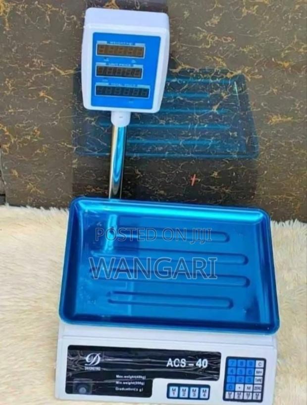 Acs40 Weighing Scale With Arm - main view
