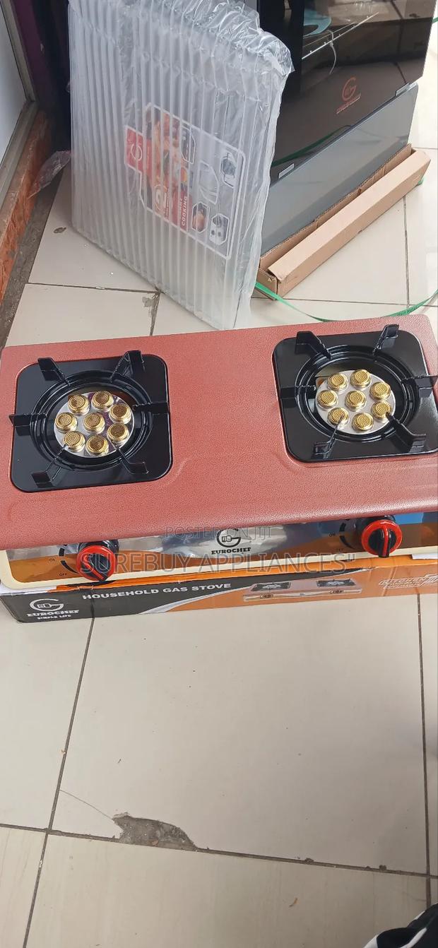 Eurochef St_super02 2-Burner Portable Gas Stove Stainless