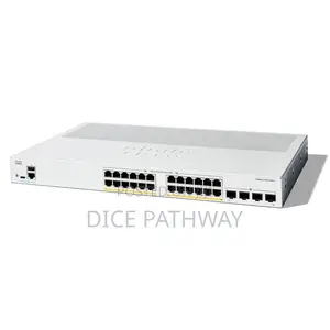 Cisco C1300 Switch, 24x Poe+ 195w/4x SFP/Rack-Mountable