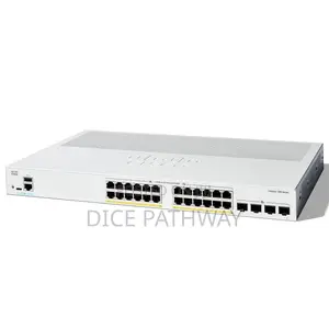 Cisco C1300 Switch, 24x Poe+ 195w/4x 10g Sfp+/Rack-Mountable