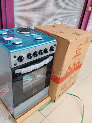 Eurochef Free Standing 3 Gas Burner +1 Electric Cooker