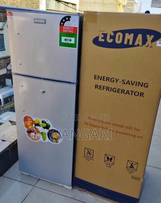 3 Star Ecomax Double Door Fridge 138litres