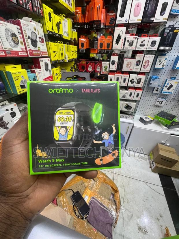 Oraimo Watch 5 Max Osw-804 Wireless Hd in Calls Smart Watch