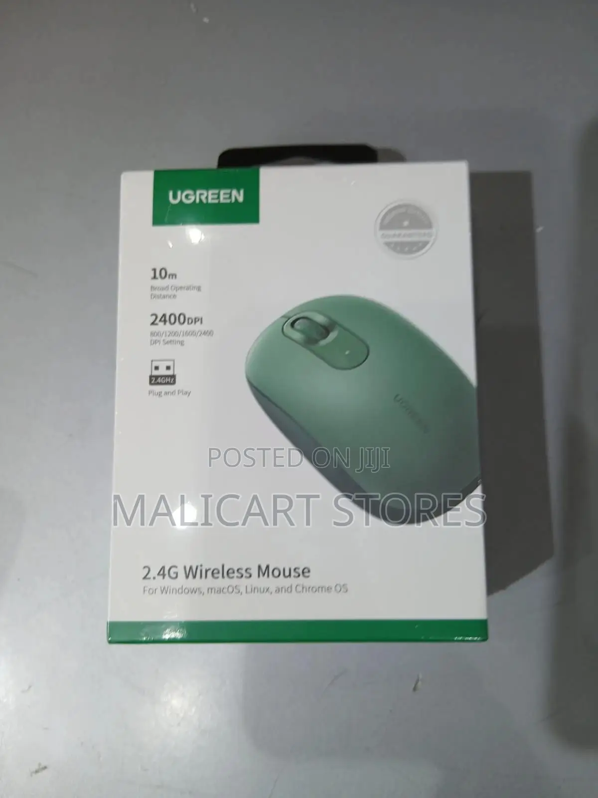 Ugreen Mu105 2.4g Wireless Mouse -Celadon Green
