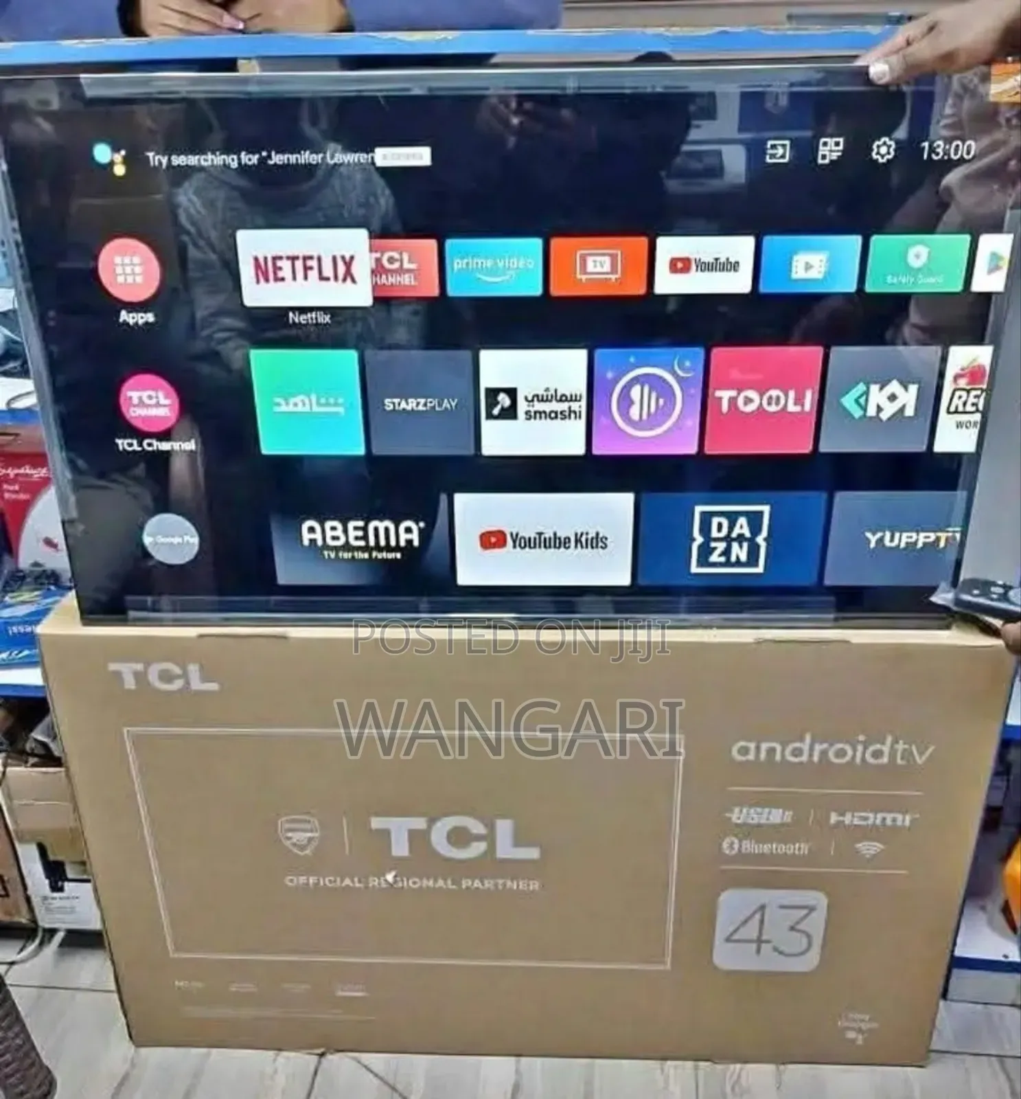 Frameless TCL 43 Inch Android