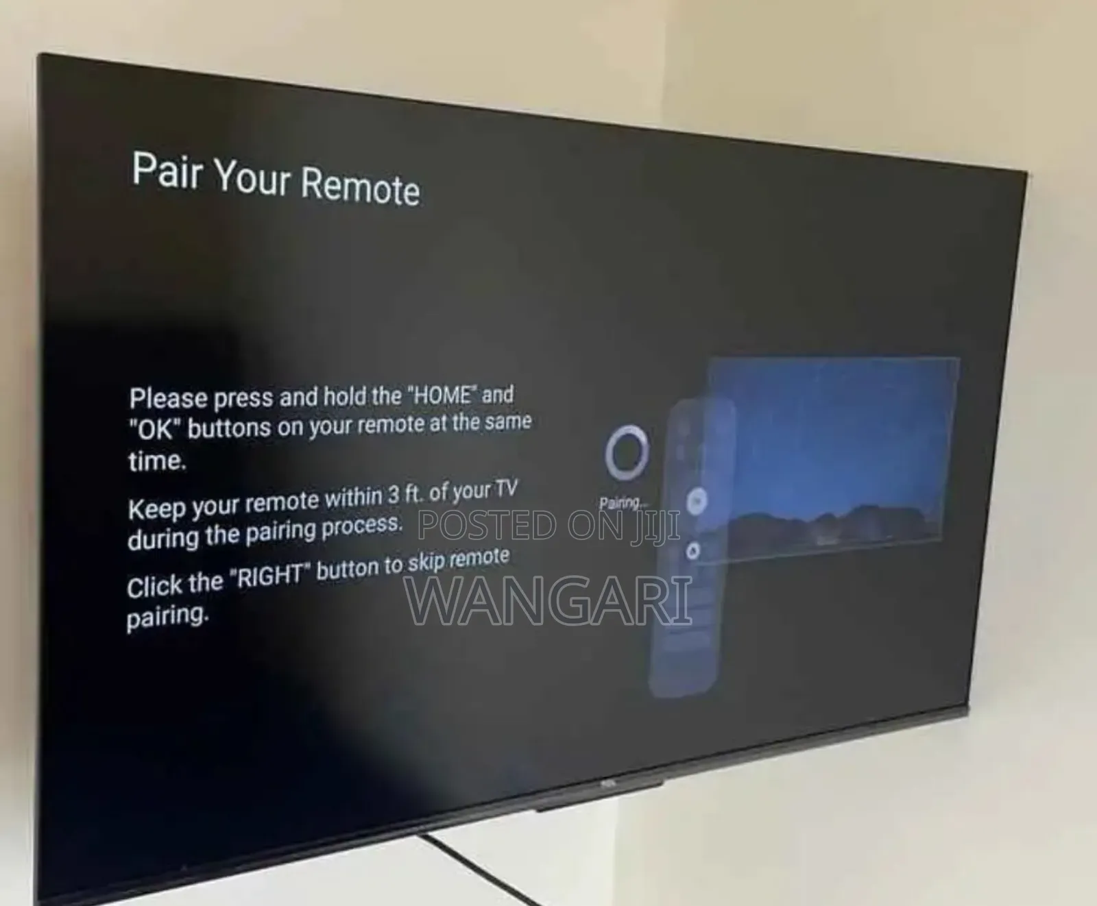 Frameless TCL 43 Inch Android