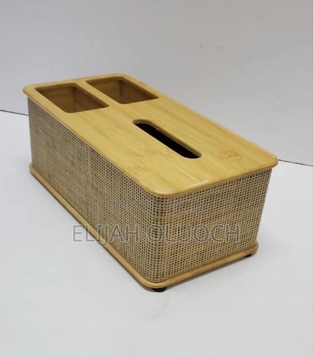 3 In 1 High~Grade Modern Rattan Serviette Holder Now Available.. - thumbnail 4