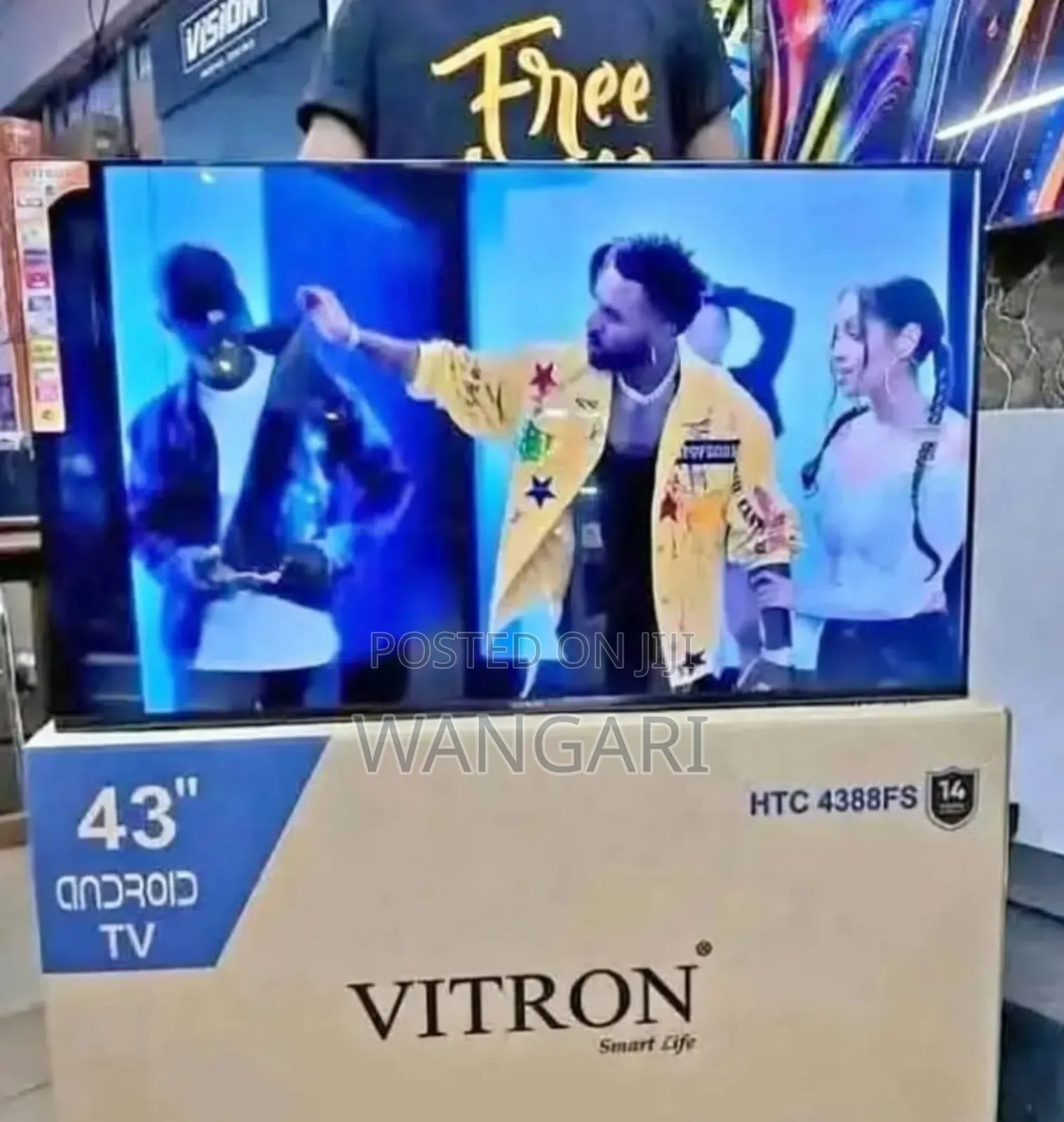 Vitron 43 Inch Android Tv Htc43
