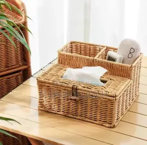 3 Slots Storage Organizer With Serviette Holder*