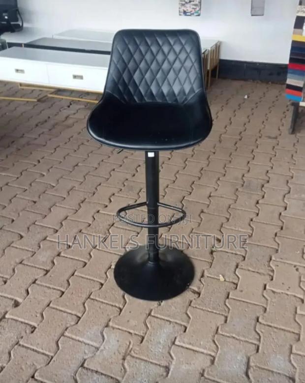 Black Counter Height Stools – Modern Kitchen Bar Seating - thumbnail 2