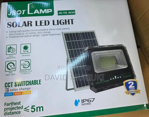 Jsot Tg200 200w Solar Floodlight