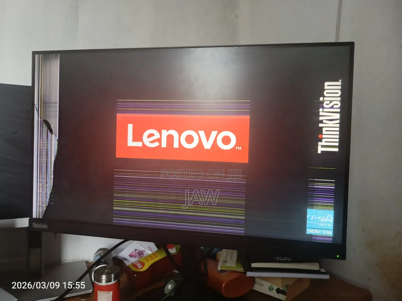 Broken Screen Lenovo Thinkvision T24 -I10