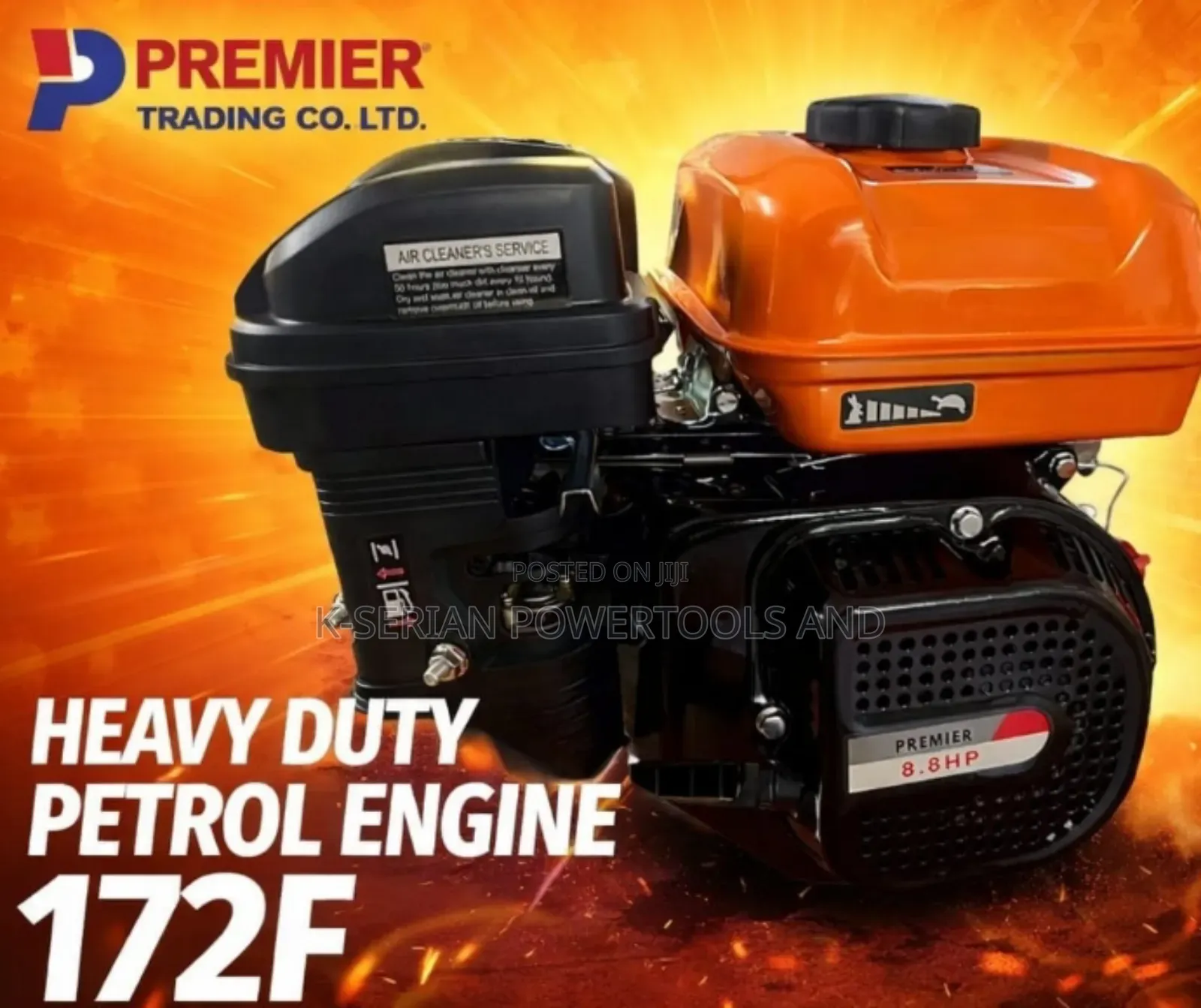 Powerful 8.8hp Petrol Engine/Heavy Duty Petrol Engine