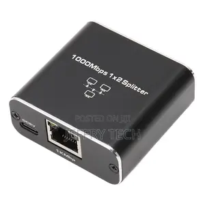 Ethernet Splitter Gigabit Rj45 Ethernet Network Splitter 1 to 2