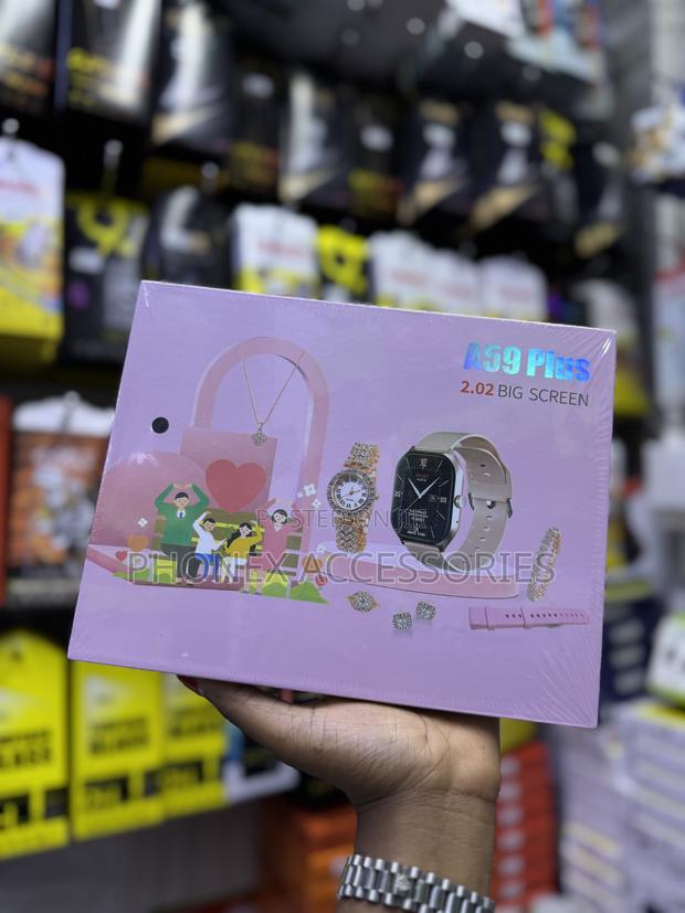 A59 Plus Smart Watch Gift Set – 2.02” Big Screen - main view