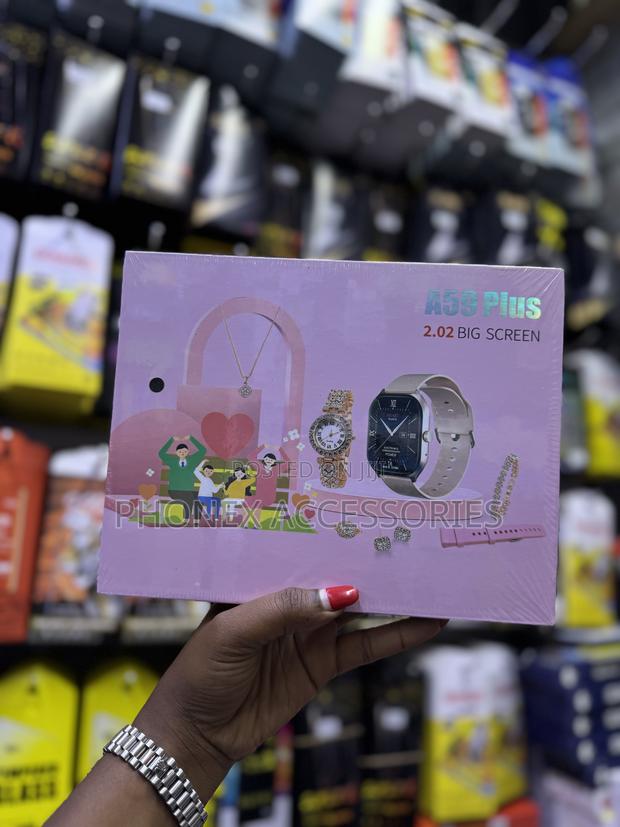 A59 Plus Smart Watch Gift Set – 2.02” Big Screen - thumbnail 4