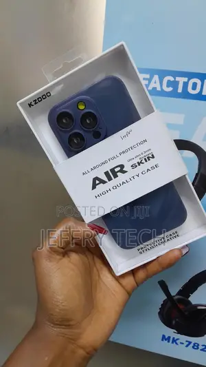 Mizan Kdoo Air Skin Ultra Thin Case for iPhone 14 Pro -Blue