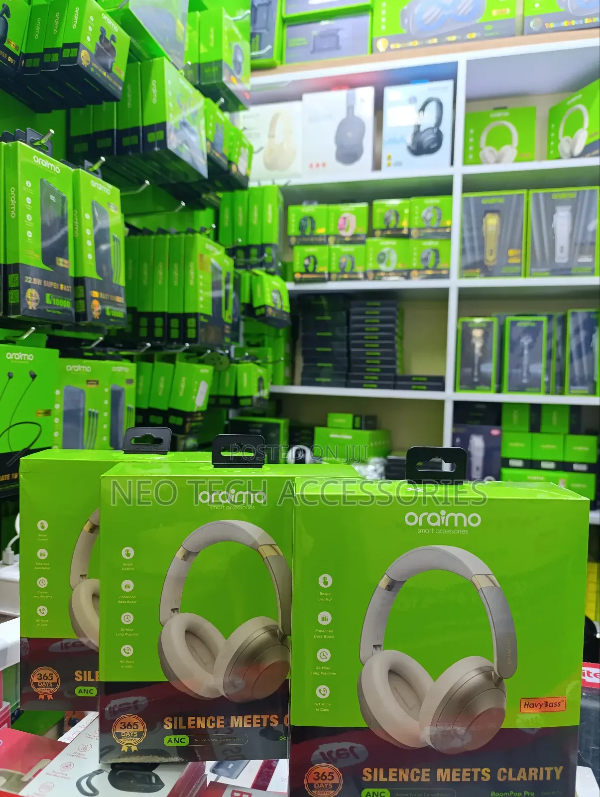Oraimo Boompop Pro Anc Headphones