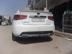 Universal Kantara Style Diffuser Dual Exhaust in Silver