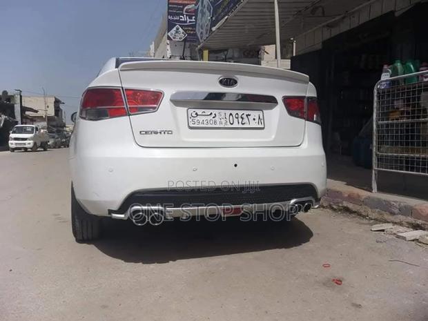 Universal Kantara Style Diffuser Dual Exhaust in Silver