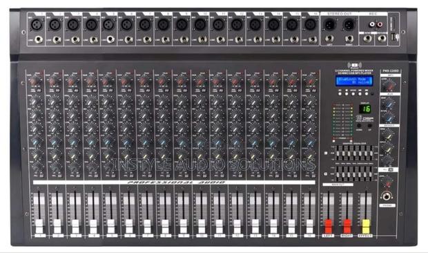 16 Channels Max Powered Mixer Usb and Bluetooth Enabled 2000w Power