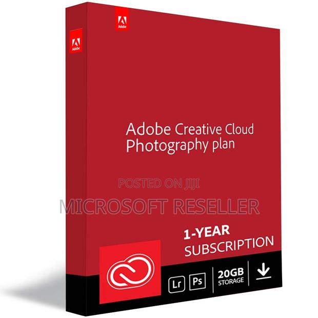 Adobe Creative Cloud Photography Plan Subscription