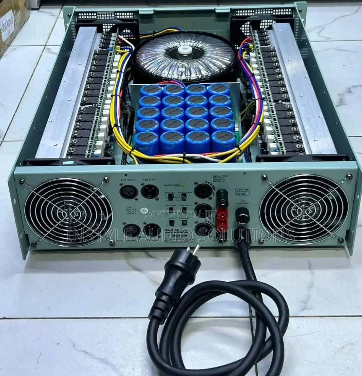 39.2 Morgan Sound High Performance Power Amplifier 6000w Output