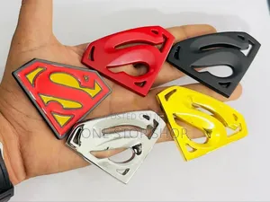 Superman 3d Car Emblem Badges