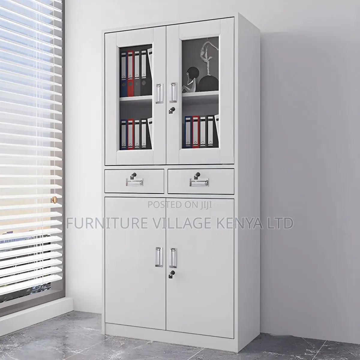 Office Cabinet; 2 Door Metallic Office Filling Cabinet
