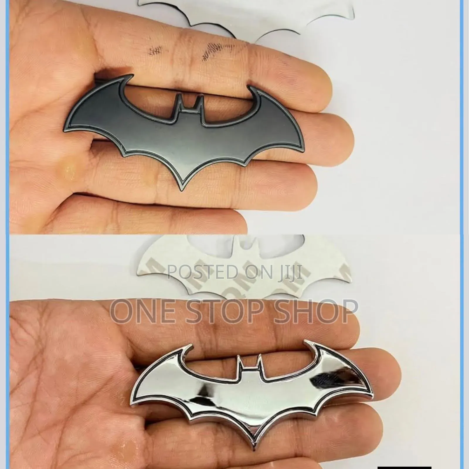 3d Metal Batauto Logo Car Sticker